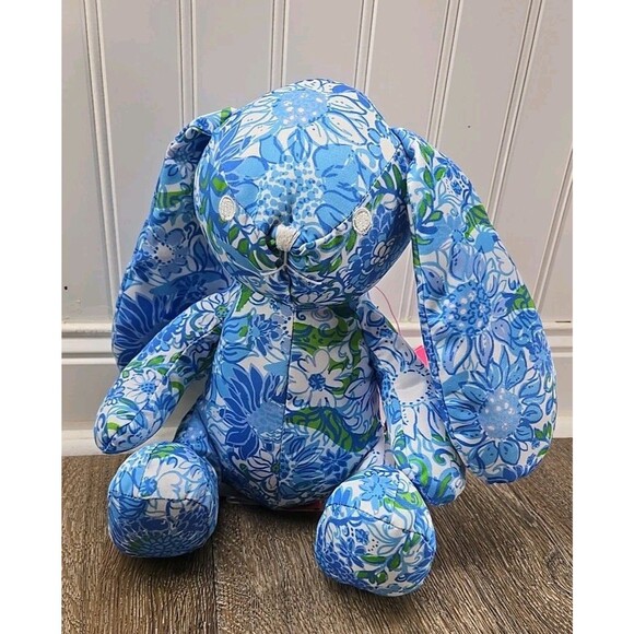 Lilly Pulitzer Other Lilly Pulitzer Gwp Plush Bunny Frenchie Blue